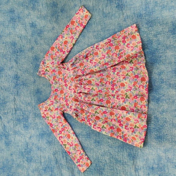 Hanna Andersson Long Sleeve Floral Dress - Picture 2 of 4